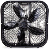 Holmes® 20\" Box Fan - Black HBF2001DP-BM