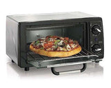 Proctor Silex 31140 4-Slice Electric Counter-Top Toaster Oven with Timer