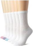 Hanes Women\'s Comfort Blend Crew Sock (Pack of 6)