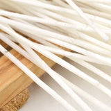 50 pieces 20cm candle wick cotton core candle making supplies with candle wick sustainer