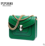 New 2015 Fashion Women Messenger Bag Mini Solid Green Handbag And Gold Chain Flap Hand Crossbody Bag For Lady Sac Femme Bolsa