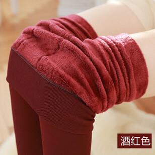 HOT Women 8 Colors Gothic Legging Winter Warm Legging Pants Thickened Winter Pants Super Elastic Leggings Warm Pants For Women