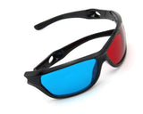 Hot 3D Glasses Plastic glasses/Oculos/Red Blue Cyan 3D glass Anaglyph 3D vision/cinema