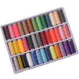 39pcs 200 Yard Mixed Colors Polyester Spool Sewing Thread For Hand Machine Hot Q