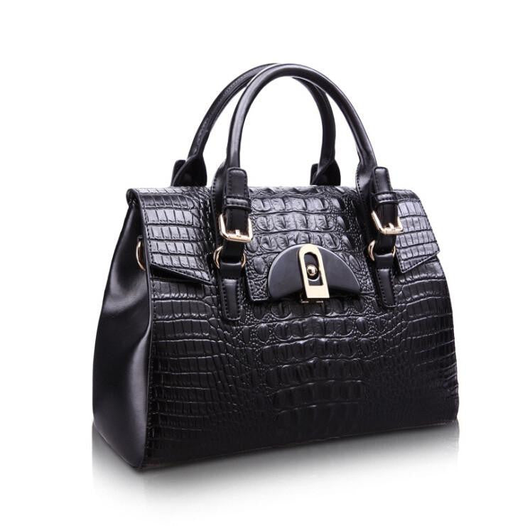 Designer handbags high quality 2016 Crocodile pattern shoulder bags women messenger bag famous brands women leather handbags