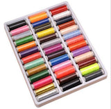 39pcs 200 Yard Mixed Colors Polyester Spool Sewing Thread For Hand Machine Hot Q